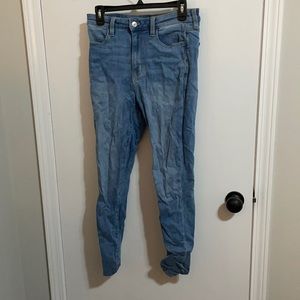 American eagle super hi rise jeggings